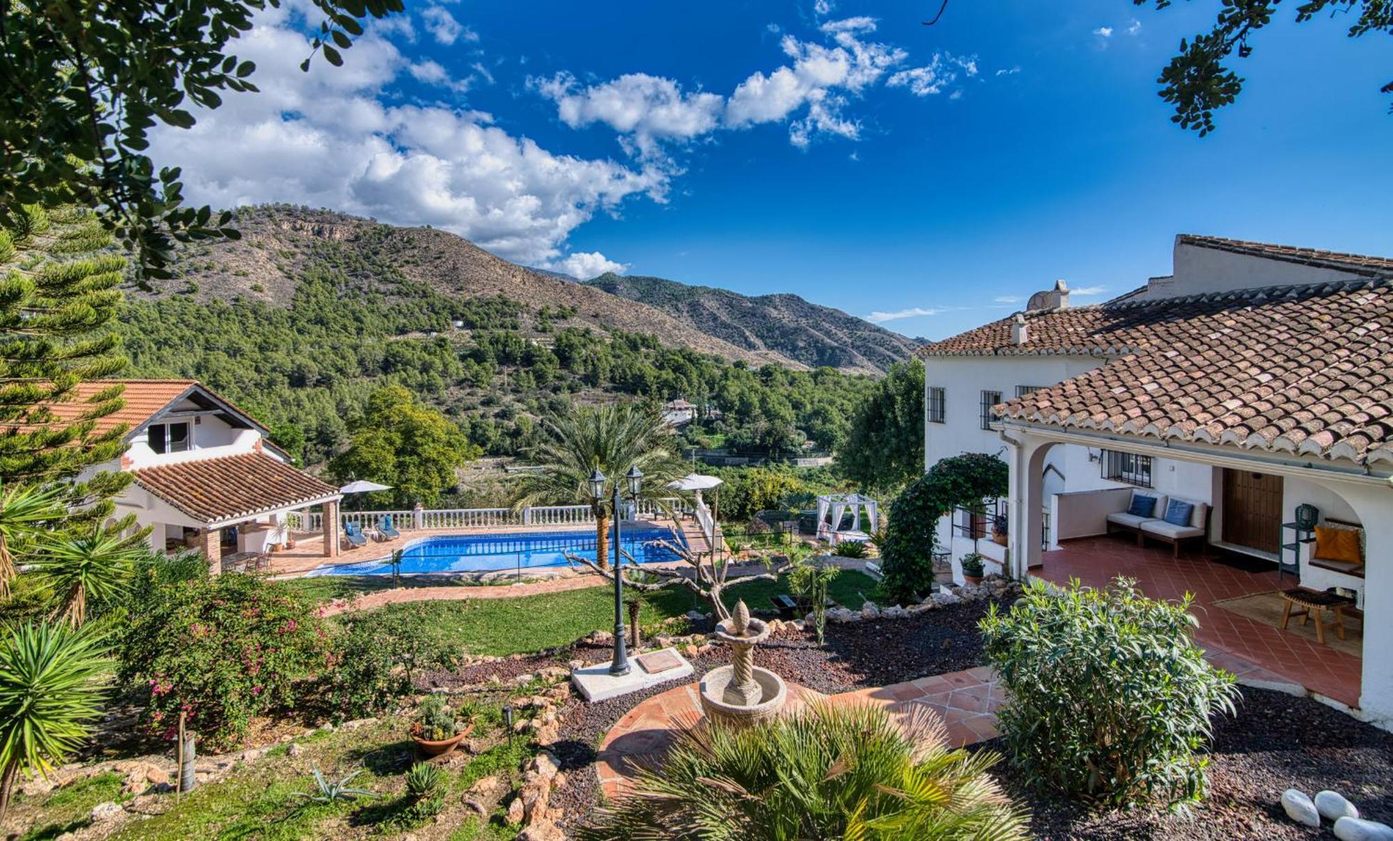 Villa Morera Bed & Breakfast Frigiliana Eksteriør billede