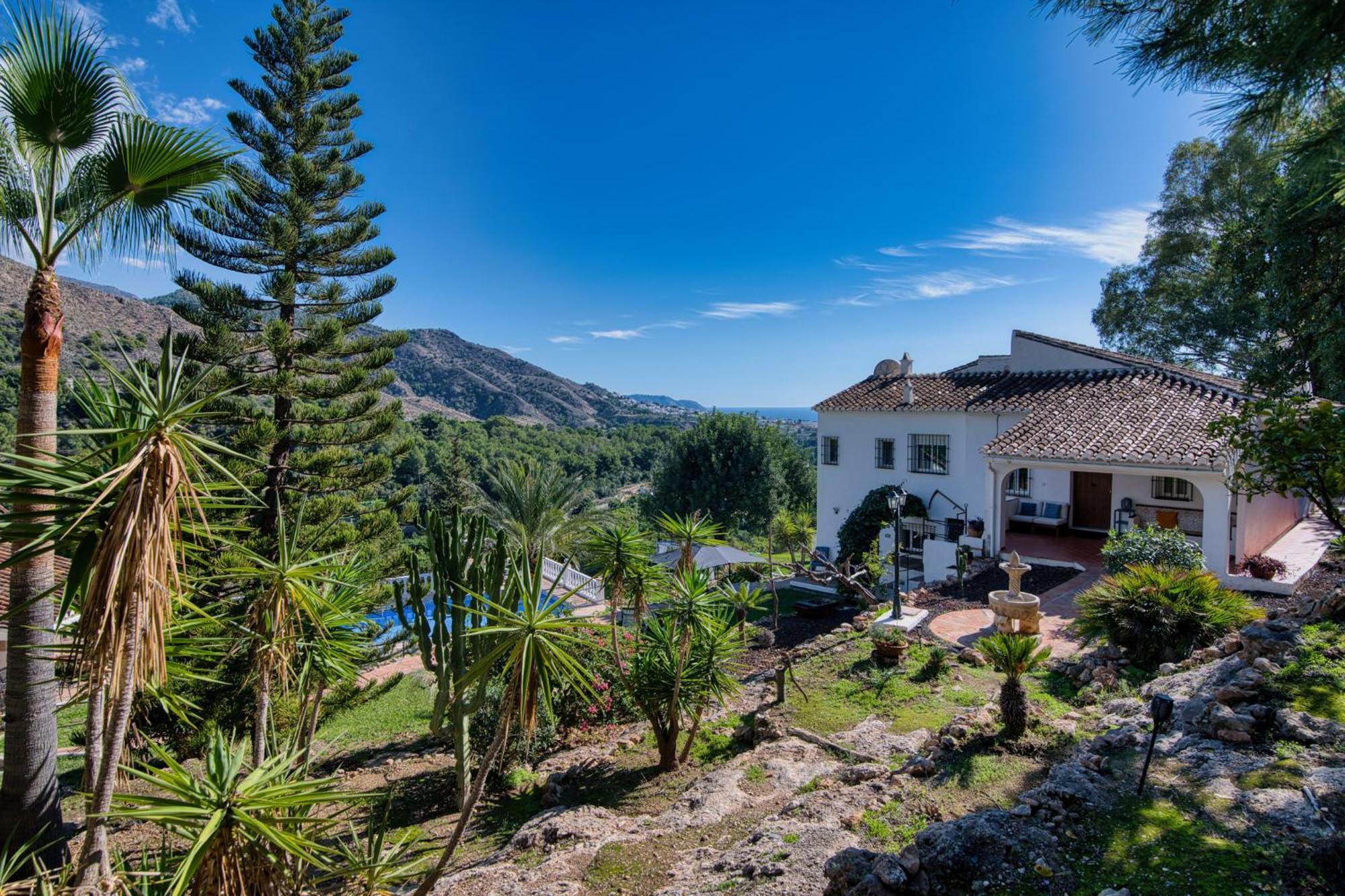 Villa Morera Bed & Breakfast Frigiliana Eksteriør billede