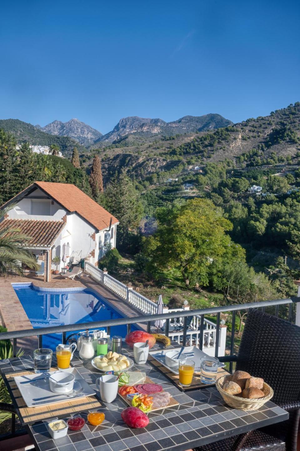 Villa Morera Bed & Breakfast Frigiliana Eksteriør billede