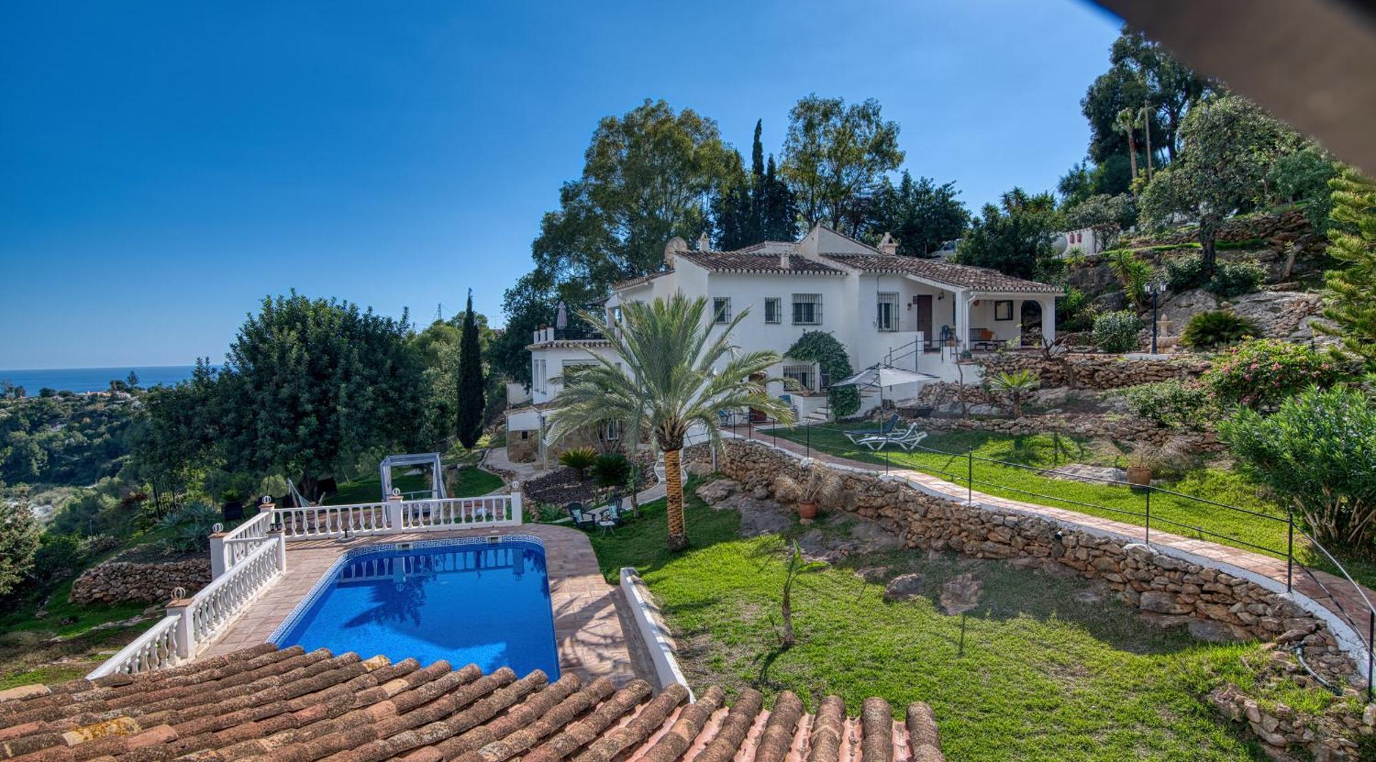 Villa Morera Bed & Breakfast Frigiliana Eksteriør billede
