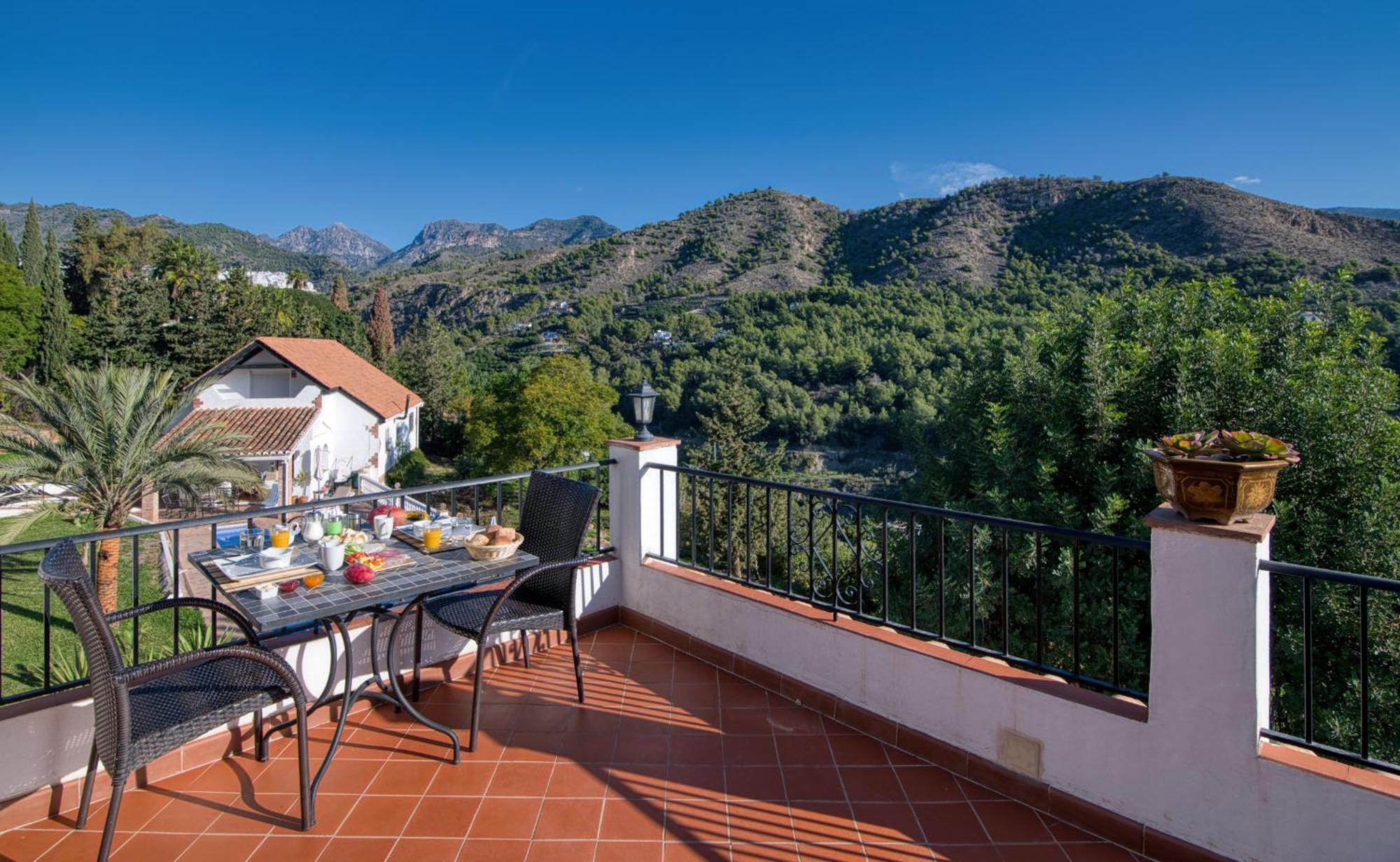 Villa Morera Bed & Breakfast Frigiliana Eksteriør billede