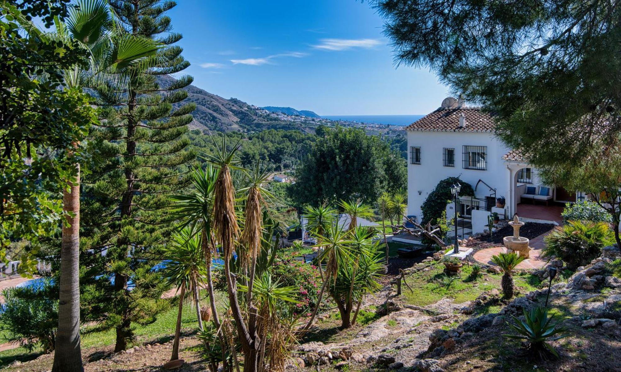 Villa Morera Bed & Breakfast Frigiliana Eksteriør billede