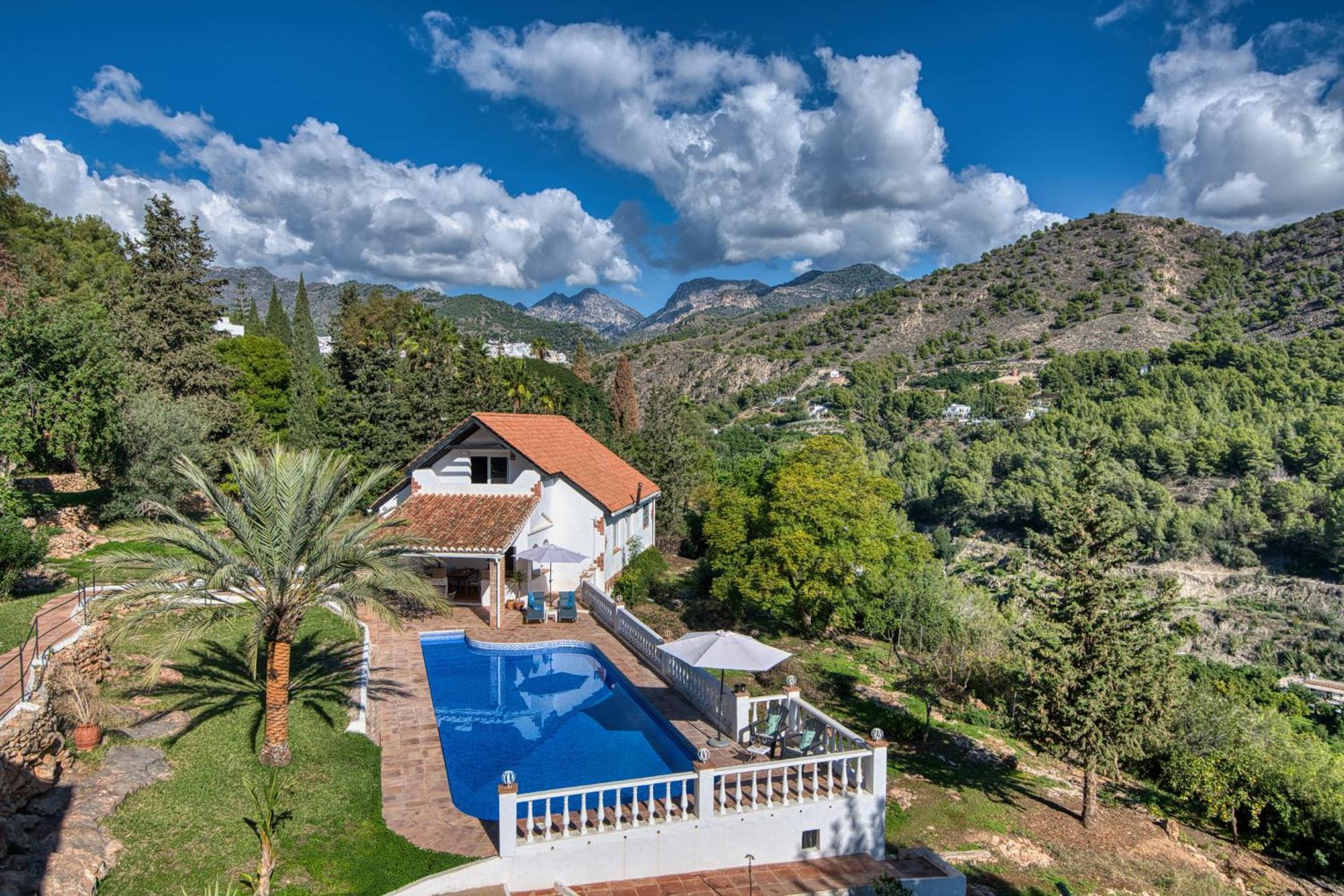 Villa Morera Bed & Breakfast Frigiliana Eksteriør billede