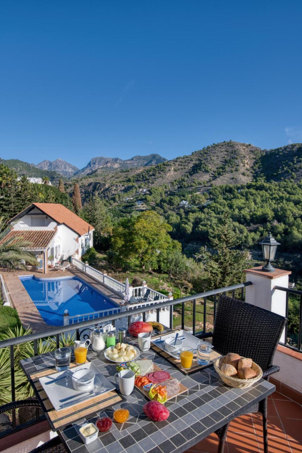 Villa Morera Bed & Breakfast Frigiliana Eksteriør billede